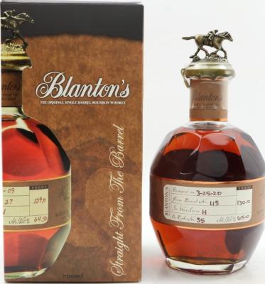 Blanton's Straight from the Barrel #115 65% 700ml