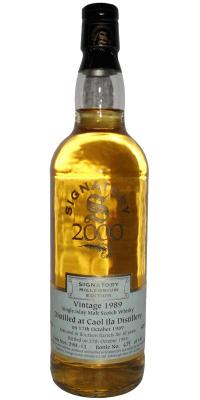 Caol Ila 1989 SV Millennium Edition Bourbon Barrels 2911 13 43% 700ml