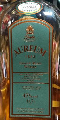 Aureum 1865 2010 Cognac Ferrand Casks 47% 700ml