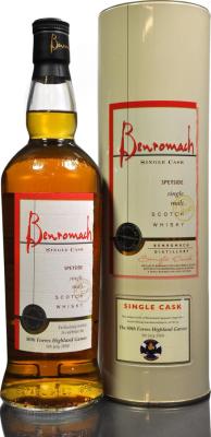 Benromach 2000 80th Forres Highland Games Sherry Hogshead #54 45.7% 700ml