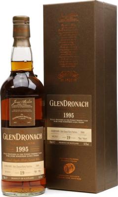 Glendronach 1995 Pedro Ximenez Sherry Puncheon Single Cask Batch 12 19yo #3806 54.5% 700ml