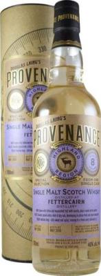 Fettercairn 2008 DL Provenance Refill Hogshead 46% 700ml