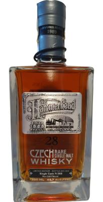 Hammer Head 28yo Czech Rare Single Malt Whisky #368 43.7% 700ml