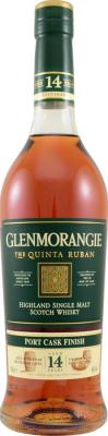 Glenmorangie 14yo Quinta Ruban 4th Edition Ex-Bourbon Ruby Port Pipe Finish 46% 700ml