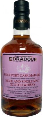 Edradour 2003 Port Cask 9th Release #374 46% 700ml