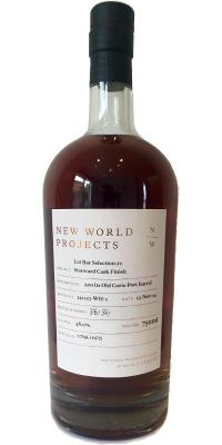 New World Projects Lui Bar Selection #1 Independent Release 200ltr Old Corio Port Barrel Batch 141113-WH-1 48% 750ml