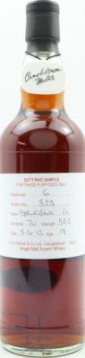 Springbank 2012 Duty Paid Sample For Trade Purposes Only Fresh Sherry 58.2% 700ml
