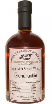 Glenallachie 2011 WFP Vereinsabfullung 2019 Portugieser Rotwein Finish #900776 67.7% 500ml