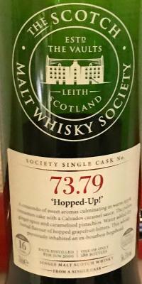 Aultmore 2000 SMWS 73.79 2nd Fill Sauternes Hogshead 56.5% 700ml