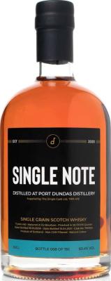 Port Dundas 2009 SN 756132A 60.4% 500ml