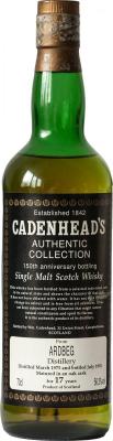 Ardbeg 1975 CA Authentic Collection 150th Anniversary Bottling 56.3% 700ml