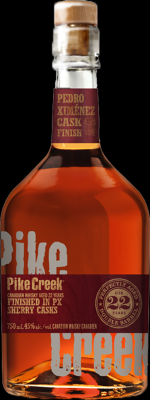 Pike Creek 22yo PX Cask Finished 45% 750ml