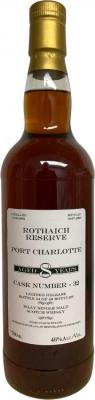 Port Charlotte 2001 Rothaich Reserve Blood Tub #32 46% 700ml