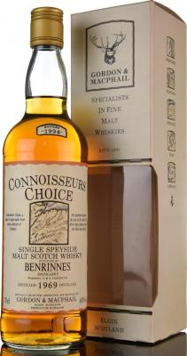 Benrinnes 1969 GM Connoisseurs Choice 40% 700ml