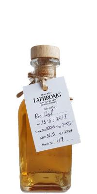 Laphroaig 2002 Handfilled Distillery only Maker's Mark Bourbon Barrel #3799 56.9% 250ml