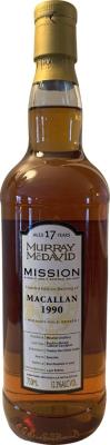 Macallan 1990 MM Mission Gold Series Bourbon Chateau Haut Brion Finish 52.2% 750ml