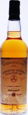 Miltonduff 1995 UD Toonsers Whisky Festival 2013 Bourbon Barrel #2590 59.2% 700ml