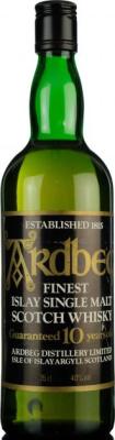 Ardbeg 10yo Guaranteed Finest Islay Single Malt 40% 700ml