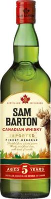 Sam Barton Canadian Whisky 40% 700ml