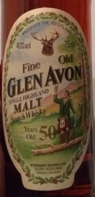 Glen Avon 50yo AsW Sestante Import 40% 750ml