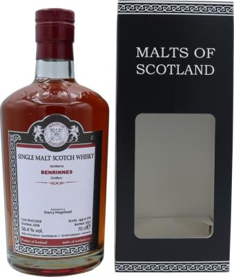 Benrinnes 2008 MoS matured in A Sherry Hogshead 56.4% 700ml