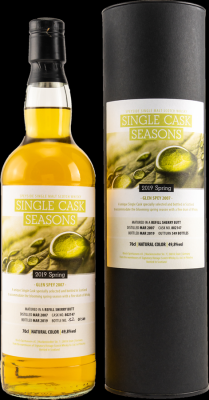 Glen Spey 2007 SV Single Cask Seasons 2019 Spring Refill Sherry Butt #802147 Kirsch Whisky Import 49.8% 700ml