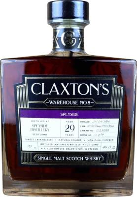 Speyside Distillery 1994 Cl Warehouse No. 8 1st Fill Tawny Port Octave 46.3% 700ml