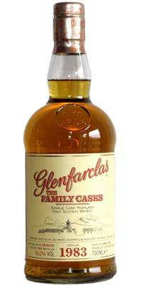 Glenfarclas 1983 Refill Sherry Hogshead 56% 700ml