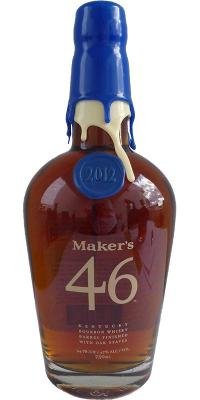 Maker's 46 Blue White Wax American Oak University of Kentucky Champions 47% 750ml