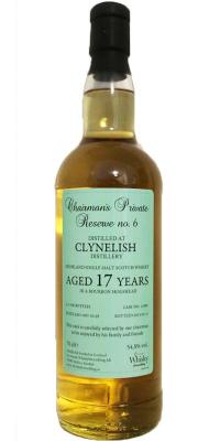 Clynelish 1997 SWf Chairman's Private Reserve #6 Bourbon Hogshead #12380 Family and Friends 54.5% 700ml