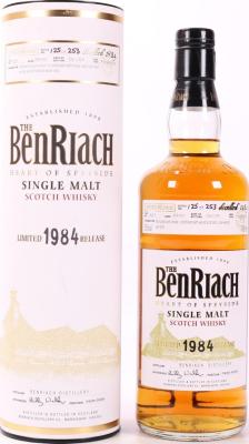 BenRiach 1984 Single Cask Bottling Batch 1 #627 55% 700ml