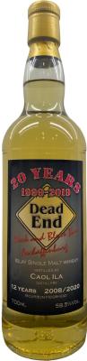 Caol Ila 2008 UD Bourbon Hogshead 20yo Dead End Aschaffenburg 58.5% 700ml