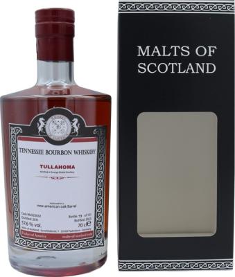 Tullahoma 2011 MoS New American Oak Barrel 57.6% 700ml