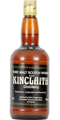 Kinclaith 18yo CA Dumpy Brown Bottle 46% 750ml