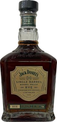 Jack Daniel's Single Barrel Barrel Proof Rye 65.05% 750ml