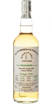 Cragganmore 1992 SV The Un-Chillfiltered Collection Bourbon Barrels 1461 + 62 46% 700ml