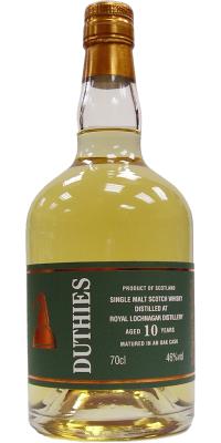 Royal Lochnagar 10yo CA Duthies Oak Cask 46% 700ml