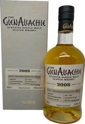 Glenallachie 2008 Single Cask Sauternes Barrel #3601 55.9% 700ml