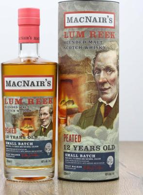 MacNair's 12yo Lum Reek Peated 46% 700ml