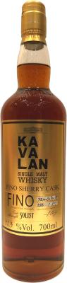 Kavalan Solist Fino Sherry FI100707001B 56.3% 700ml