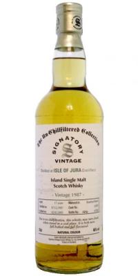 Isle of Jura 1987 SV The Un-Chillfiltered Collection Bourbon Barrel #24349 46% 700ml