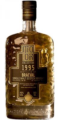 Braeval 1995 TWT Mo Or Collection Bourbon Hogshead #186018 46% 500ml