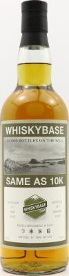 Same as 10k 2011 WB 100.000 bottles on the wall Sherry Hogshead #3199 58.7% 700ml