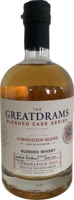 Blended Whisky Coronation Blend GtDr Blended Cask Series King Charles III Coronation 2023 50.2% 500ml