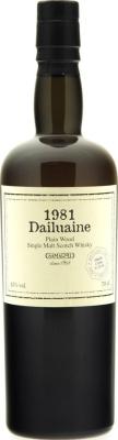 Dailuaine 1981 Sa Plain Wood #2166 45% 700ml