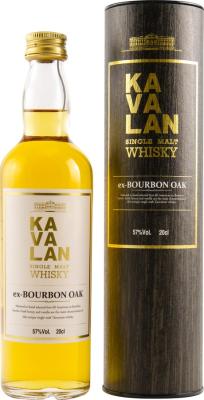 Kavalan ex-Bourbon Oak 57% 200ml