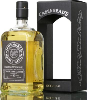 Craigellachie 2009 CA Small Batch 2x Bourbon Hogsheads 54% 700ml