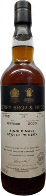 A Secret Speyside 2000 BR #2355 Sierra Springs Liquor 58.9% 700ml