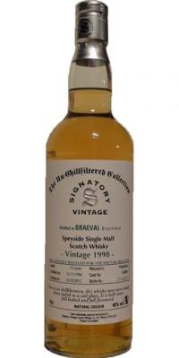 Braeval 1998 SV The Un-Chillfiltered Collection #168884 46% 700ml