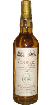 Rosebank 1990 VM The Cooper's Choice #489 58% 700ml